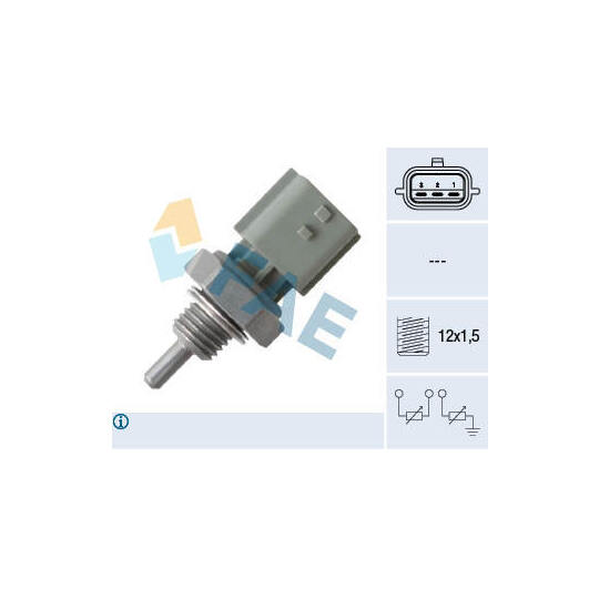 33841 - Sensor, coolant temperature 