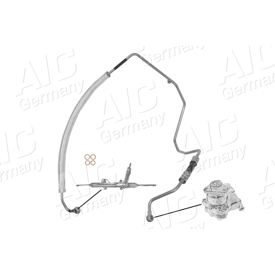 57192 - Hydraulic Hose, steering system 