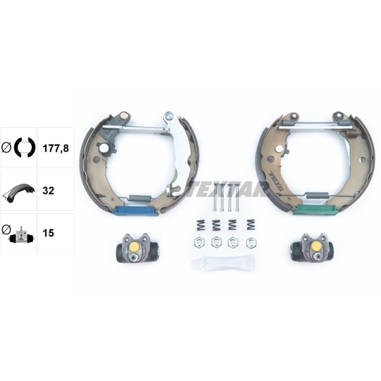 84033301 - Brake Shoe Set 