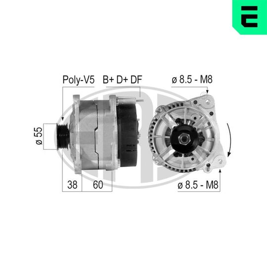 210726A - Alternator 