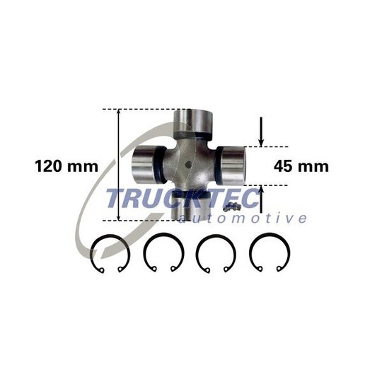 01.34.012 - Joint, propshaft 