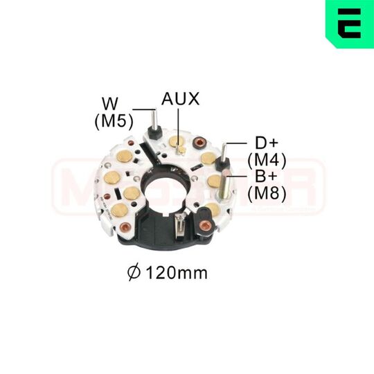 215347 - Rectifier, alternator 