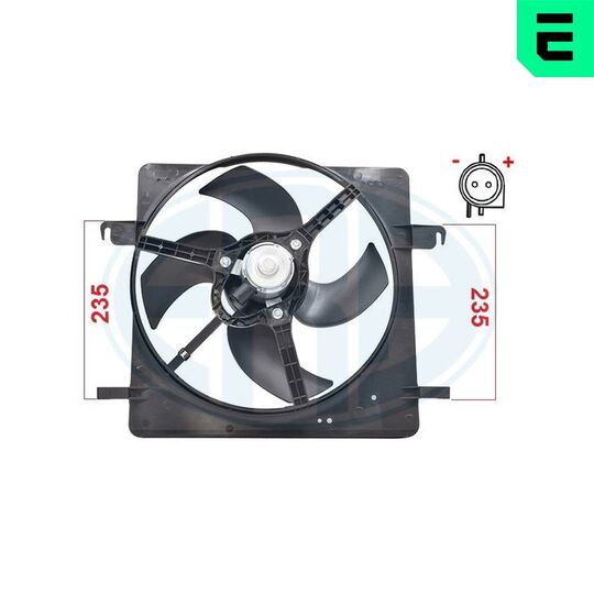 352125 - Fan, radiator 