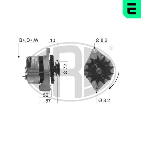 210074A - Alternator 