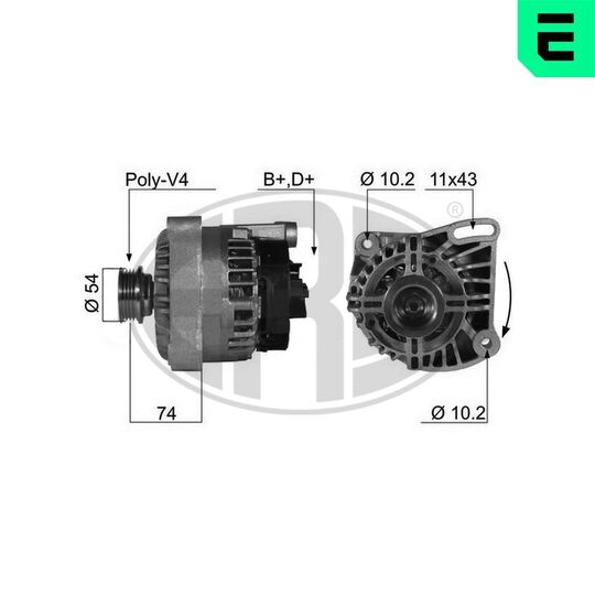 210405A - Alternator 