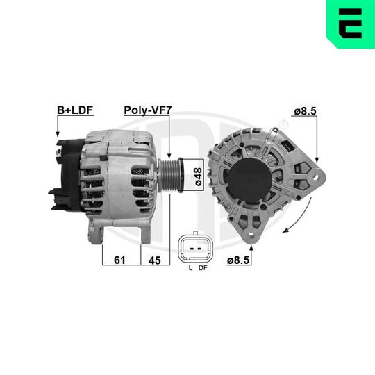 209150A - Alternator 