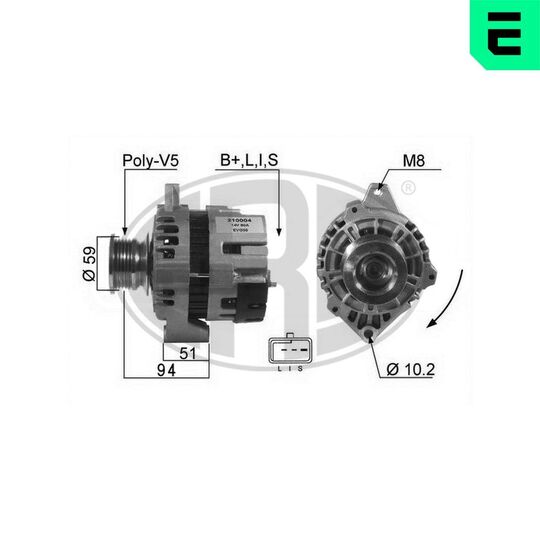 210004A - Alternator 