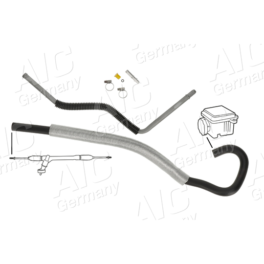 58607 - Hydraulic Hose, steering system 