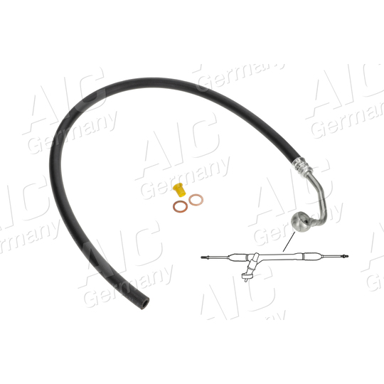 58472 - Hydraulic Hose, steering system 