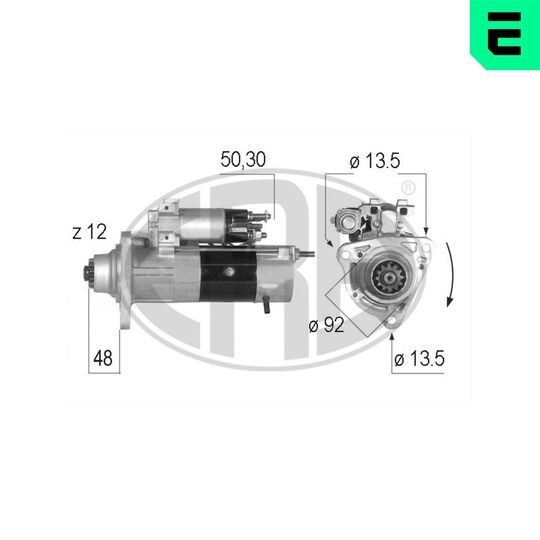 220558 - Startmotor 