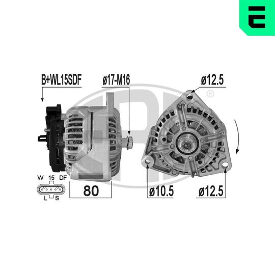 209307A - Alternator 