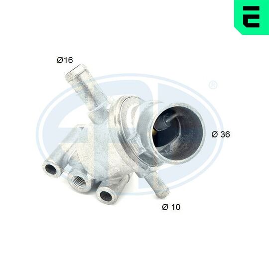 350006 - Thermostat, coolant 