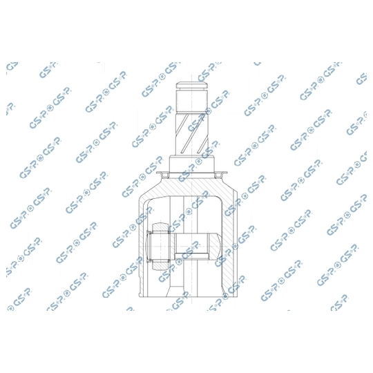 602014 - Joint Kit, drive shaft 