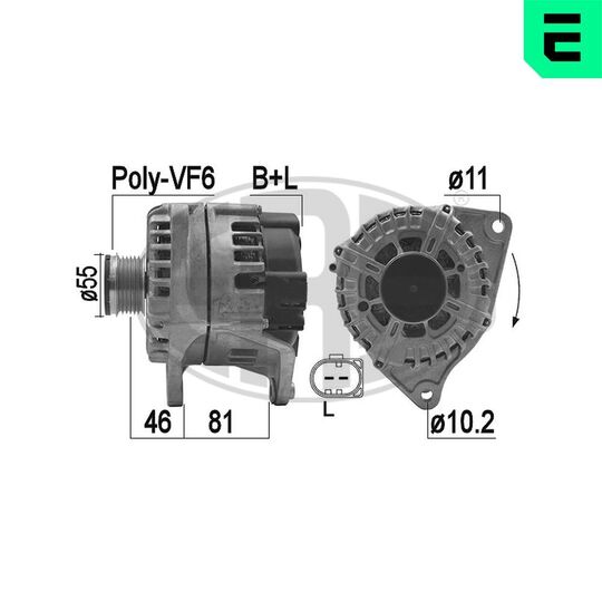 209268 - Alternator 