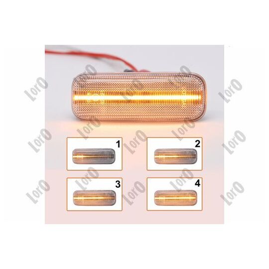 L54-140-003LED-D - Blinklyktor, sats 