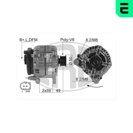 210045A - Alternator 