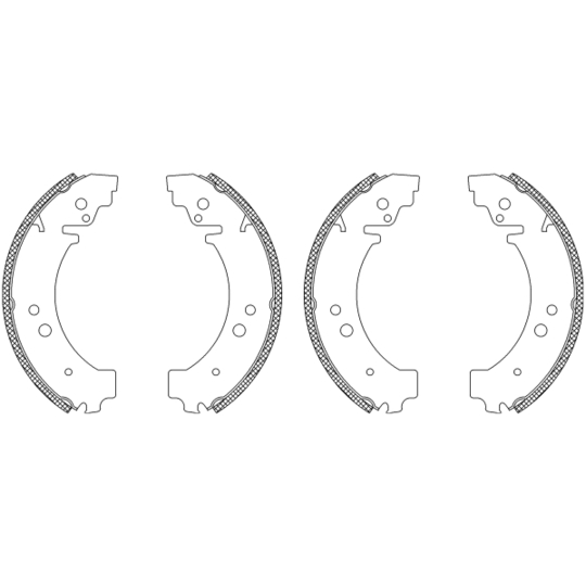 83029100 - Brake Shoe Set 