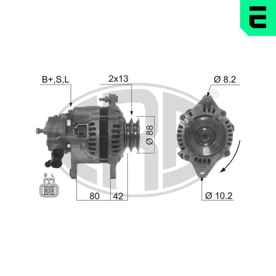 210596A - Alternator 