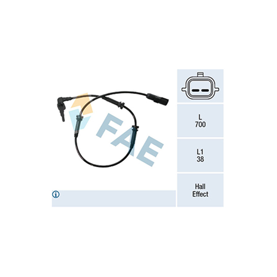 78503 - Sensor, wheel speed 