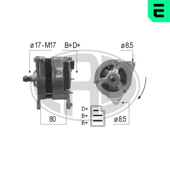 210060A - Alternator 