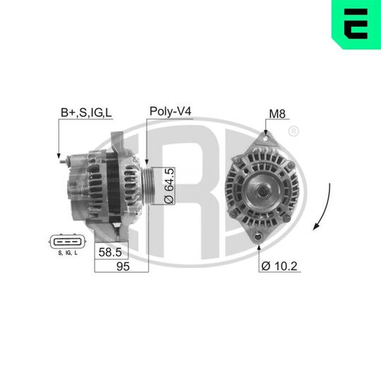 210613A - Alternator 