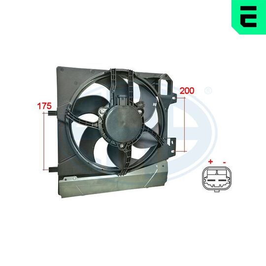 352057 - Fan, radiator 