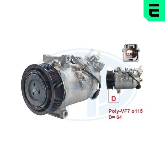 670095 - Compressor, air conditioning 