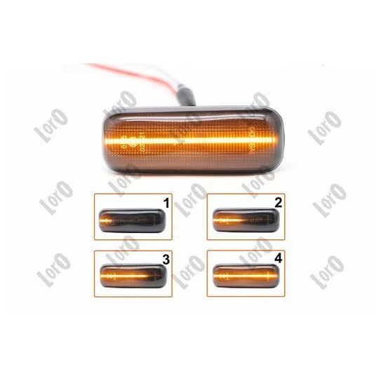 L54-140-003LED-SD - Blinklyktor, sats 