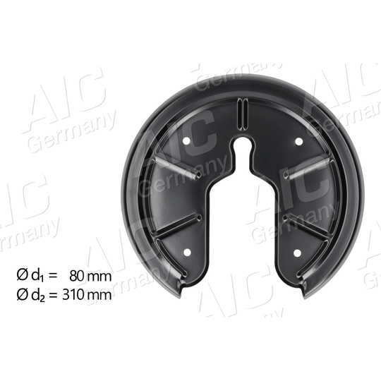 56073 - Splash Panel, brake disc 