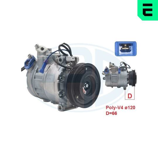 670014 - Compressor, air conditioning 