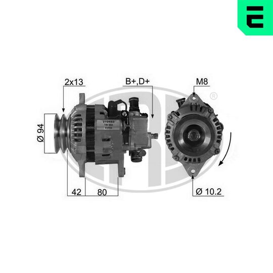 210453A - Alternator 