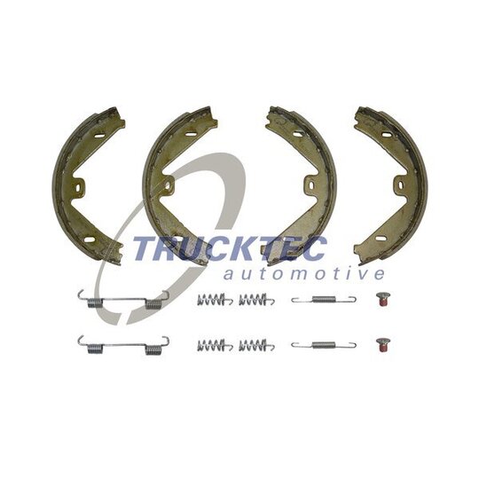 02.35.589 - Brake Shoe Set, parking brake 