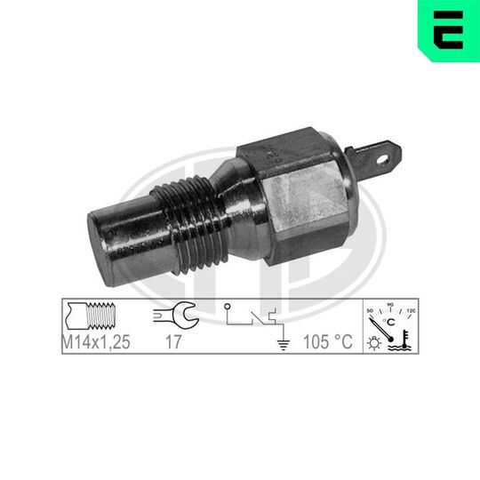 330527 - Sensor, coolant temperature 