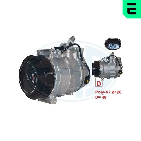 670055 - Compressor, air conditioning 