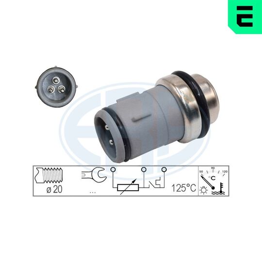 330150 - Sensor, coolant temperature 