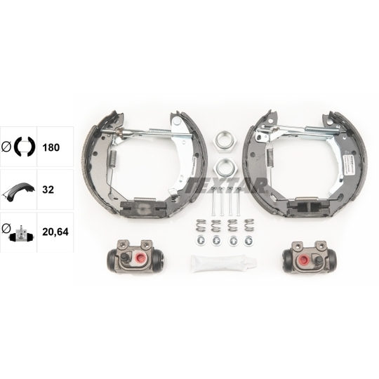 84031201 - Brake Shoe Set 