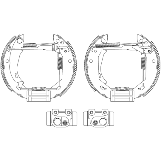 84031201 - Brake Shoe Set 