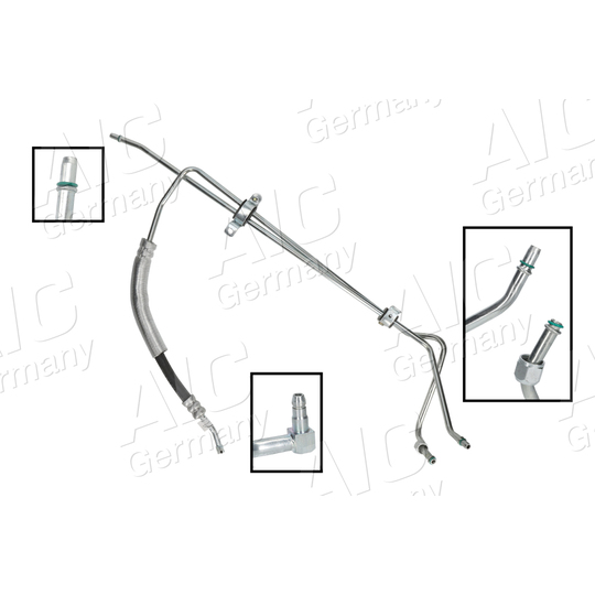 54986 - Hydraulikslang, styrsystem 