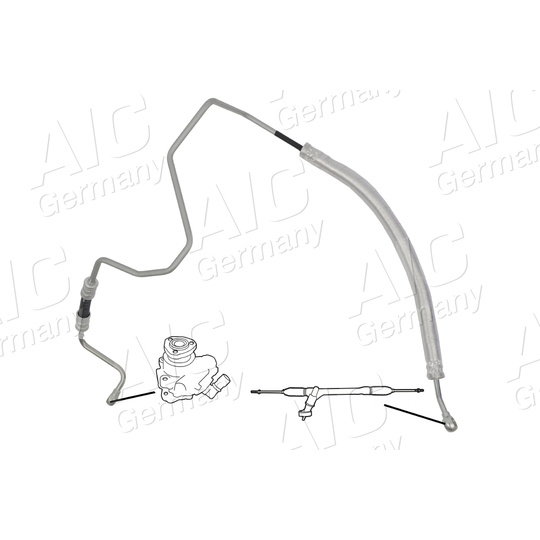 54996 - Hydraulic Hose, steering system 