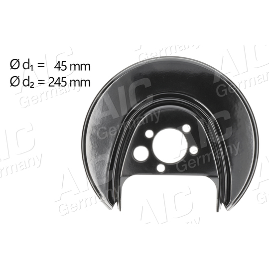 56155 - Splash Panel, brake disc 