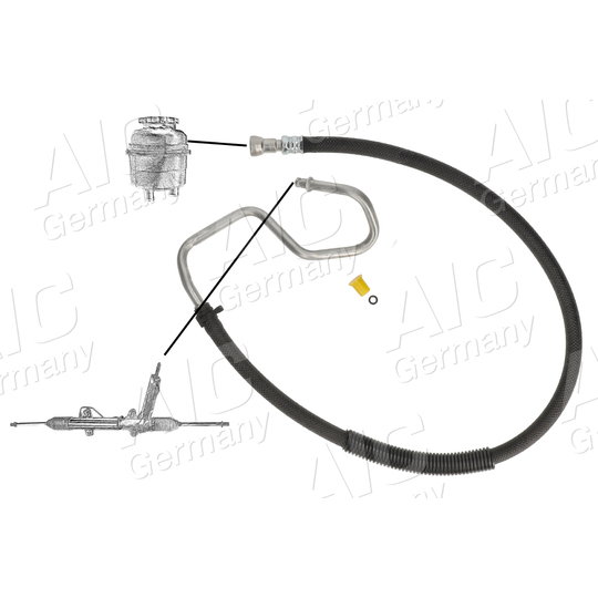 57174 - Hydraulic Hose, steering system 