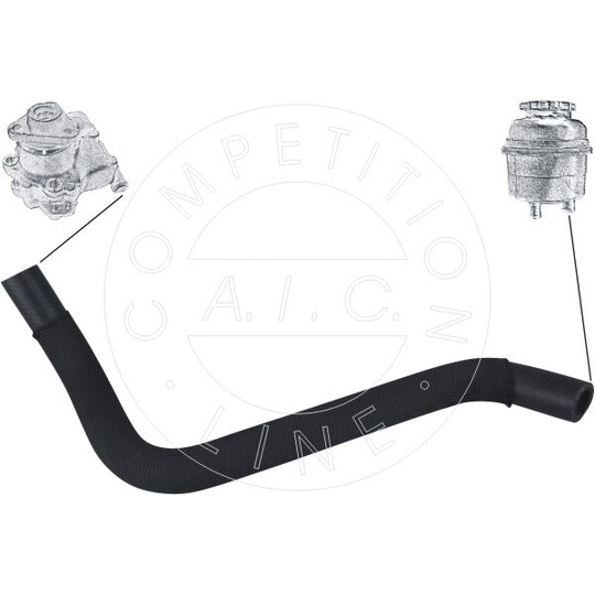 58291 - Hydraulic Hose, steering system 