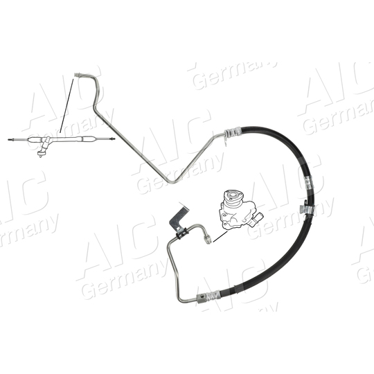 58539 - Hydraulic Hose, steering system 