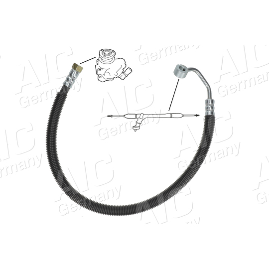 58552 - Hydraulic Hose, steering system 