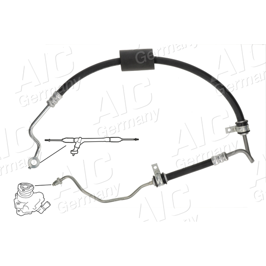 58579 - Hydraulic Hose, steering system 