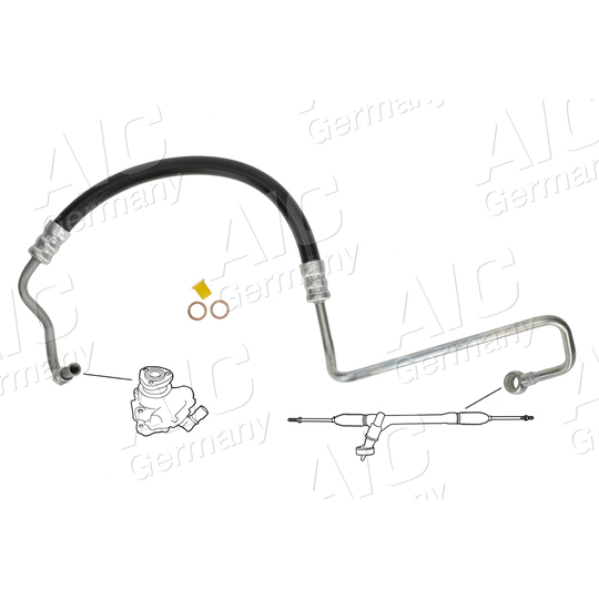 58625 - Hydraulic Hose, steering system 