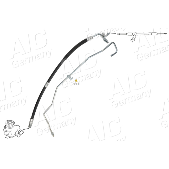 58659 - Hydraulic Hose, steering system 