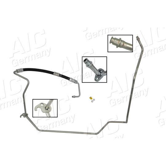 58688 - Hydraulic Hose, steering system 