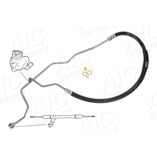 58729 - Hydraulic Hose, steering system 