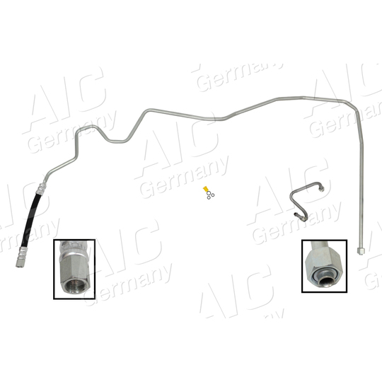 58757 - Hydraulikslang, styrsystem 